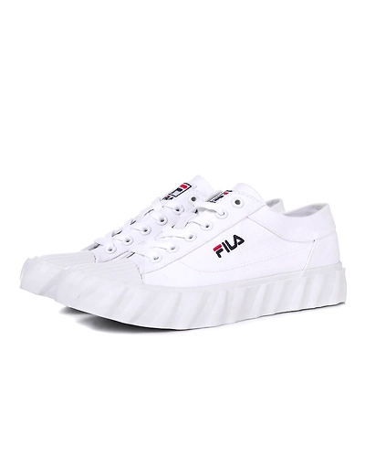 FILA Classic Kicks G White Womens Canvas Shoes (IN-99126)-3.5-White-2
