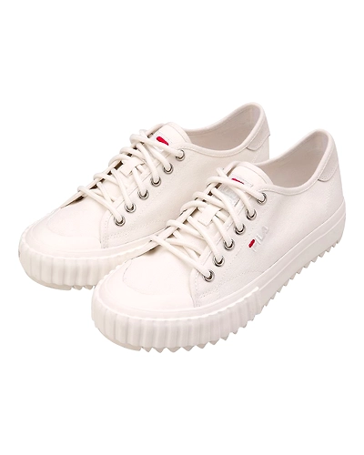 FILA Classic Kicks Trail Beige Womens Canvas Shoes (IN-99135)-6.5-Beige-2