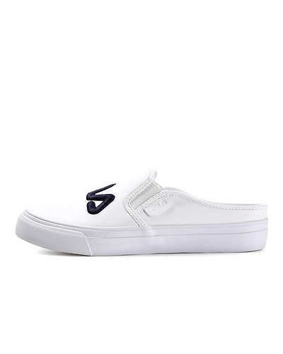 FILA Classic Kicks White Womens Mule (IN-68610)-IN-68610-4