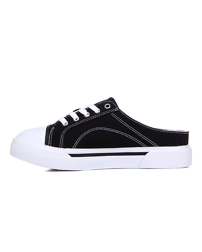 FILA Como Black Womens Mule (IN-94544)-5.5-Black-2