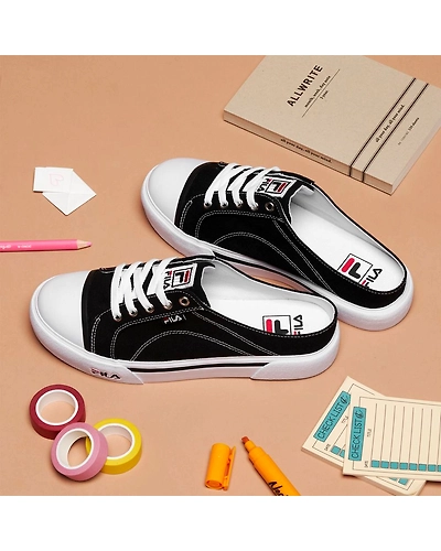 FILA Como Black Womens Mule (IN-94544)-IN-94544-6