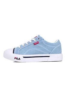FILA Como Blue Womens Canvas Shoes (IN-73916)