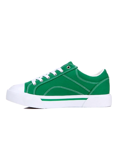 FILA Como Green Womens Canvas Shoes (IN-66436)-6-Green-1