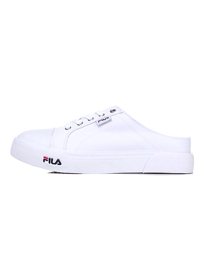 FILA Como White Womens Mule (IN-22072)-6.5-White-1