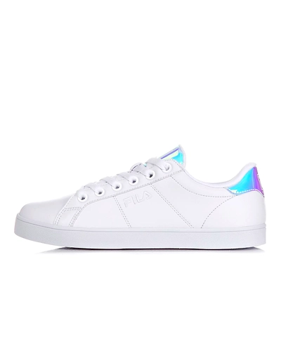 FILA Court Deluxe Prism White Womens Skate Shoes (IN-68008)-IN-68008-6-5