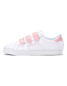 FILA Court Deluxe VC White Womens Velcro Shoes (IN-54846)