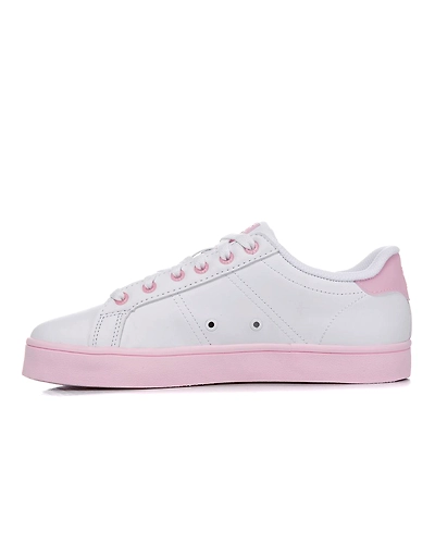 FILA Court Deluxe White Womens Lifestyle Shoes (IN-39193)-6-White-1