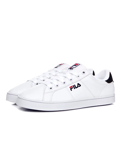 FILA Court Deluxe White Womens Lifestyle Shoes (IN-81363)-6-White-2