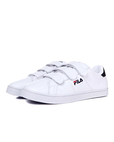 FILA Court Deluxe White Womens Lifestyle Shoes (IN-92806)-3-White-2