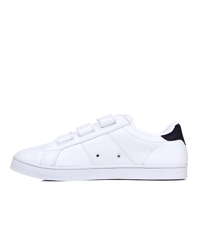 FILA Court Deluxe White Womens Lifestyle Shoes (IN-92806)-6-White-1