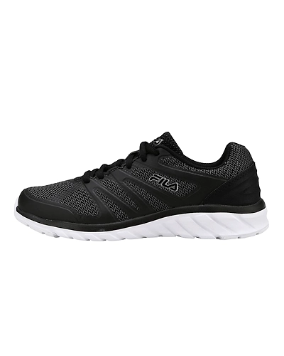 FILA Creep Tonic 3 ER Black Womens Running Shoes (IN-37925)-5.5-Black-1