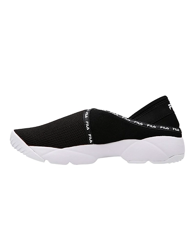 FILA Cruz Black Womens Running Shoes (IN-99868)-3.5-Black-1