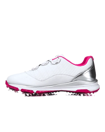 FILA Dimple Boa White Womens Golf Shoes (IN-71113)-3-White-1