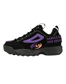 FILA Disruptor 2 Patches Black Womens Sneakers (IN-72712)