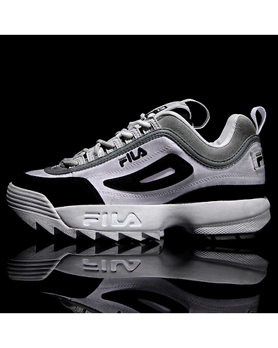 FILA Disruptor 2 Washing White Womens Dad Shoes (IN-90896)-6.5-White-1
