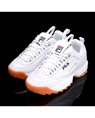 FILA Disruptor 2 White Womens Sneakers (IN-63725)-IN-63725-3
