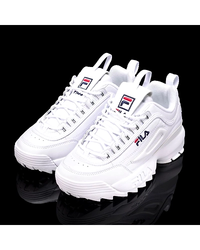FILA Disruptor 2 White Womens Sneakers (IN-83662)-IN-83662-5-5
