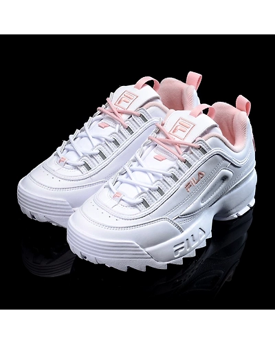 FILA Disruptor 2 White Womens Sneakers (IN-92595)-IN-92595-5-5