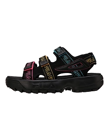 FILA Disruptor SD Pipe Black Womens Sandals (IN-77115)