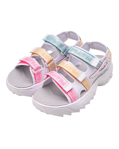 FILA Disruptor SD Pipe White Womens Sandals (IN-90518)-3-White-2