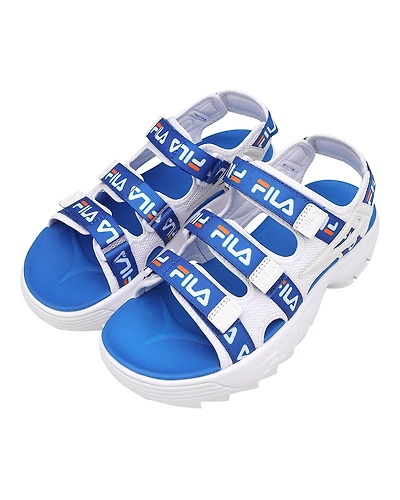 FILA Disruptor SD Tapey Tape White Womens Sandals (IN-68742)-4-White-2