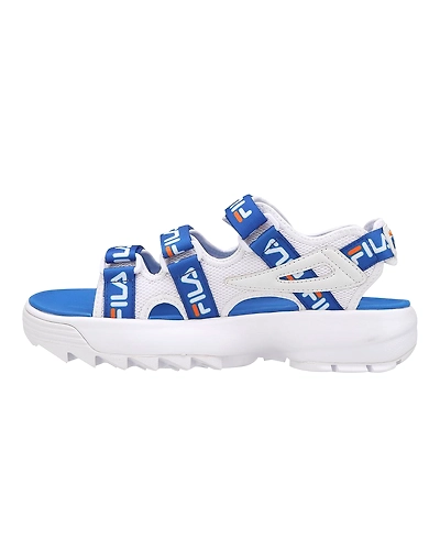 FILA Disruptor SD Tapey Tape White Womens Sandals (IN-68742)-6-White-1