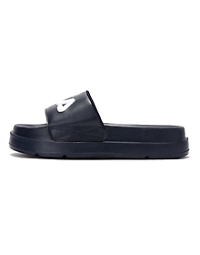 FILA Drifter Jacked Up Navy Womens Slippers (IN-78795)