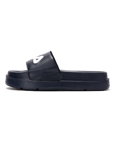 FILA Drifter Jacked Up Navy Womens Slippers (IN-78795)-IN-78795-2-5