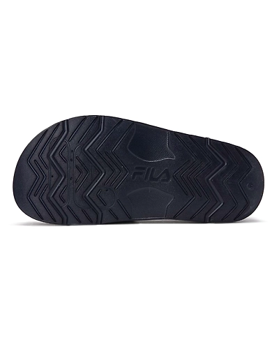 FILA Drifter Jacked Up Navy Womens Slippers (IN-78795)-5-Navy-2