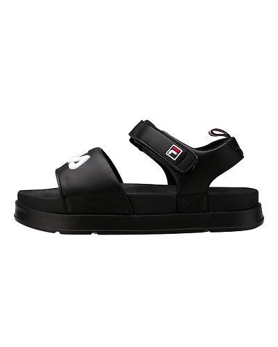 FILA Drifter Jacked Up SD Black Womens Sandals (IN-52545)-Black-2.5-1