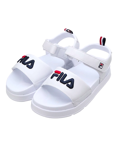 FILA Drifter Jacked Up SD White Womens Sandals (IN-57122)-4-White-2