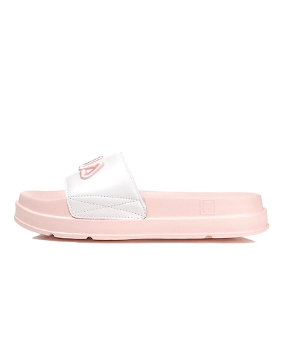 FILA Drifter Jacked Up White Womens Slippers (IN-75946)-5.5-White-1