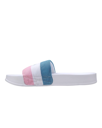 FILA Drifter Mesh White Womens Slippers (IN-43643)-4.5-White-1