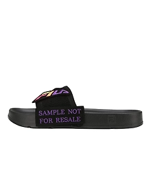 FILA Drifter Patch Black Womens Slippers (IN-36328)