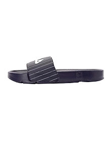 FILA Drifter Stripes Navy Womens Slippers (IN-50964)