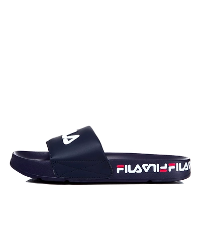 FILA Drifter Tapey Tape Navy Womens Slippers (IN-56457)-3.5-Navy-1
