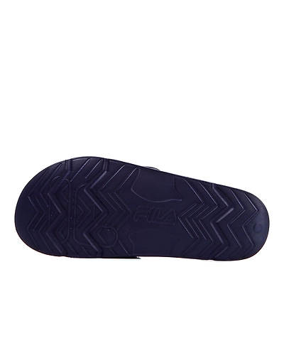 FILA Drifter Tapey Tape Navy Womens Slippers (IN-56457)-5.5-Navy-2