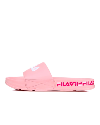 FILA Drifter Tapey Tape Pink Womens Slippers (IN-31133)-4-Pink-1