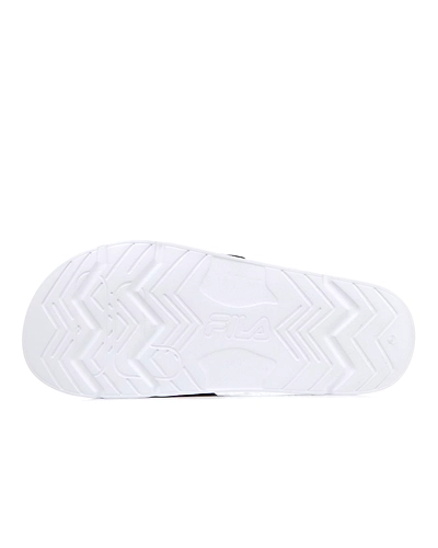 FILA Drifter Tapey Tape White Womens Slippers (IN-21159)-White-2.5-2