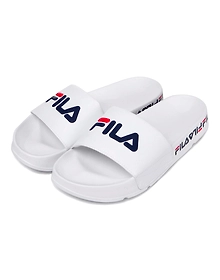 FILA Drifter Tapey Tape White Womens Slippers (IN-31878)