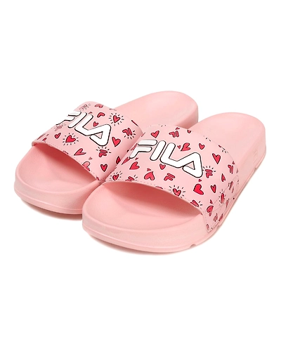 FILA Drifter V-DAY Pink Womens Slippers (IN-16147)-4.5-Pink-1