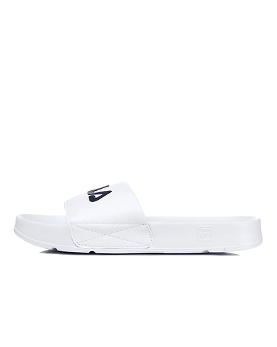 FILA Drifter White Womens Slippers (IN-80673)-6.5-White-1