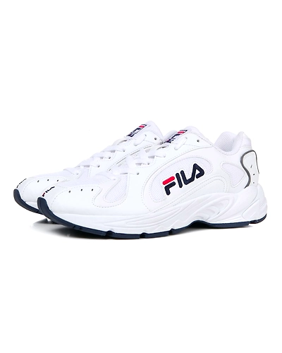 FILA Elixir 98 White Womens Sneakers (IN-48080)-White-2.5-2
