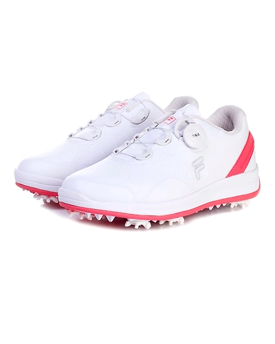 FILA Fairway 2 Boa 19 White Womens Golf Shoes (IN-90389)-4.5-White-2