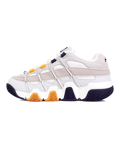 FILA Fila Barricade Extreme 97 Two Block White Womens Trainers (IN-78831)-6-White-1