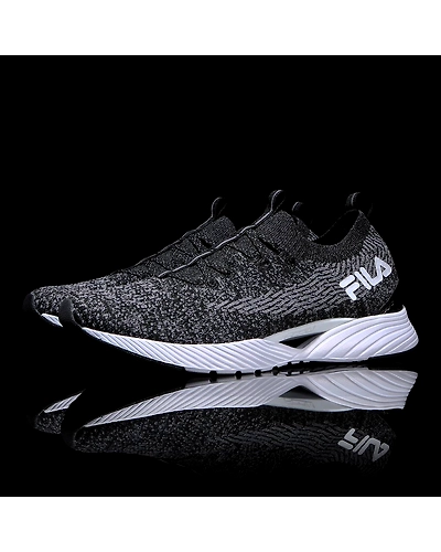 FILA FILARGB FIT 595959 Black Womens Sneakers (IN-23270)-5.5-Black-2