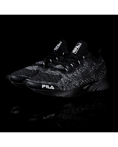 FILA FILARGB FLEX 0C0C0C Black Womens Sneakers (IN-94344)-5-Black-2