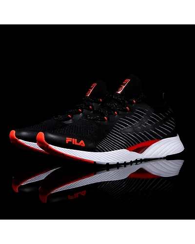 FILA FILARGB FLEX 262525 Black Womens Sneakers (IN-67127)-5.5-Black-2