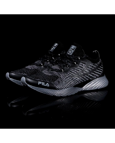 FILA FILARGB FLEX 4C4B4B Gray Womens Sneakers (IN-21709)-3.5-Grey-2