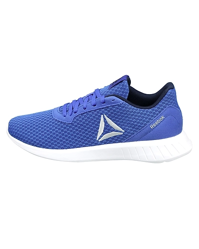 MEN'S REEBOK RUNNING LITE SHOES-COBALT/WHITE/NAVY/SILVER-9-1
